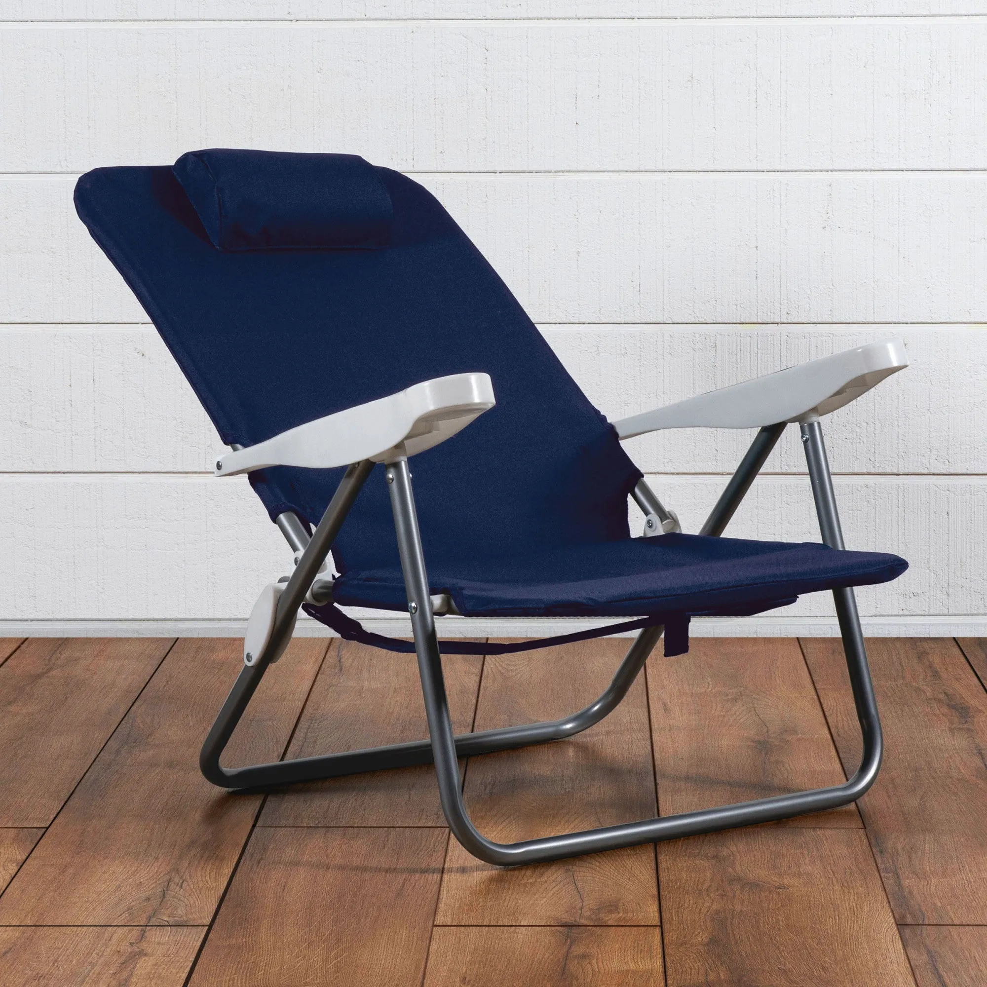 Ole Miss Rebels - Monaco Reclining Beach Backpack Chair