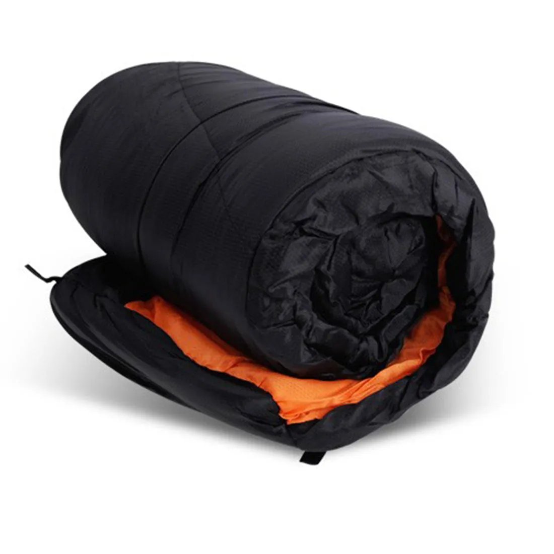 Outdoor Camping Sleeping Bag Thermal Tent Hiking Winter Compact Orange -15°C