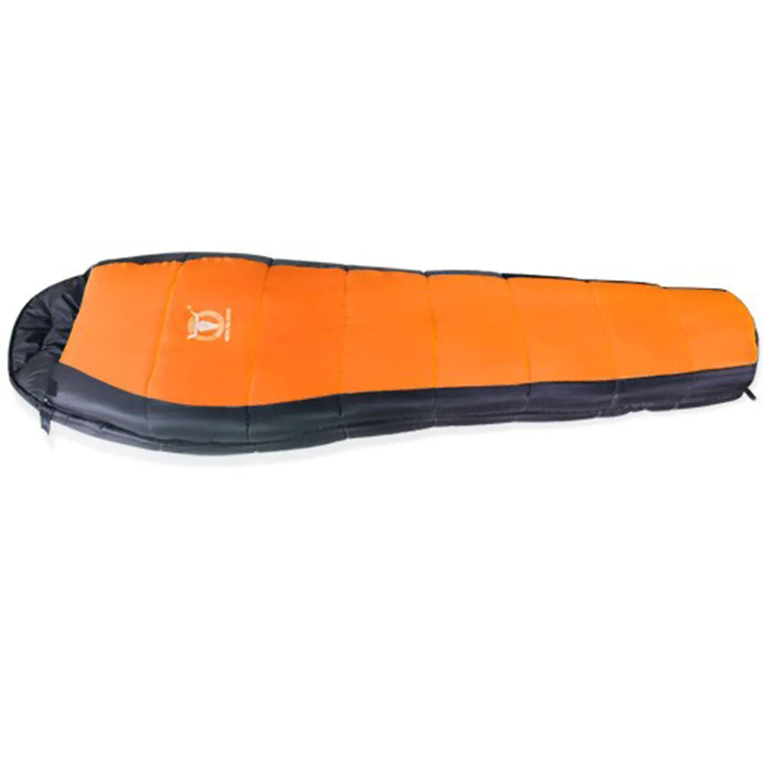Outdoor Camping Sleeping Bag Thermal Tent Hiking Winter Compact Orange -15°C