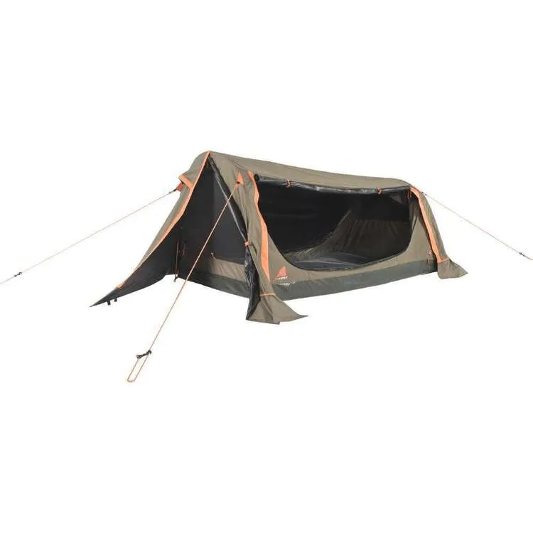 Oztent DS-2 Pitch Black Double Dome Swag Tent