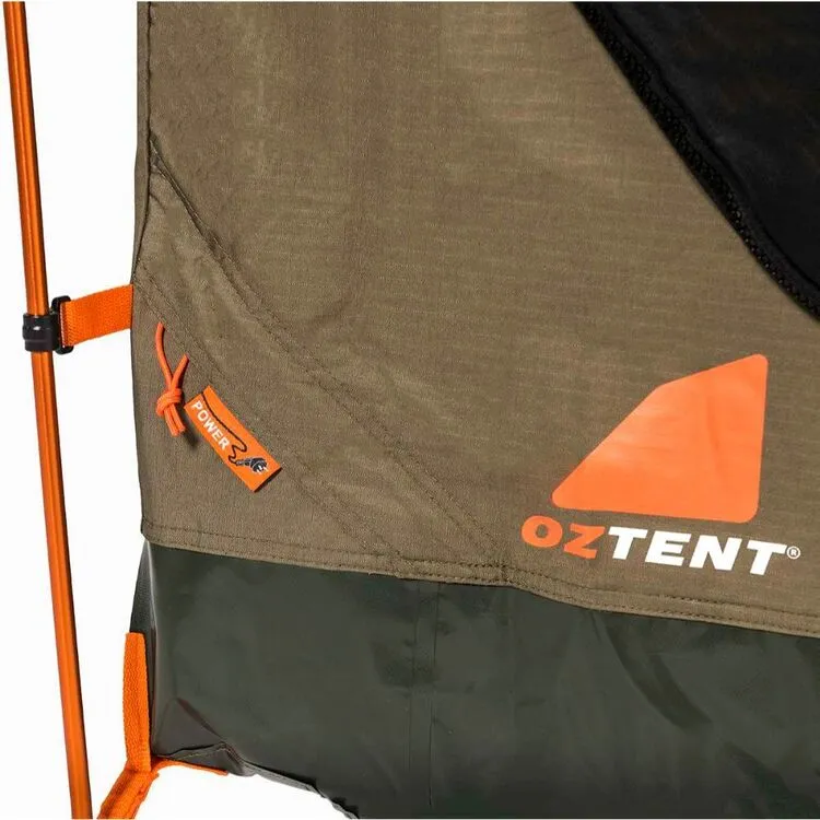 Oztent DS-2 Pitch Black Double Dome Swag Tent