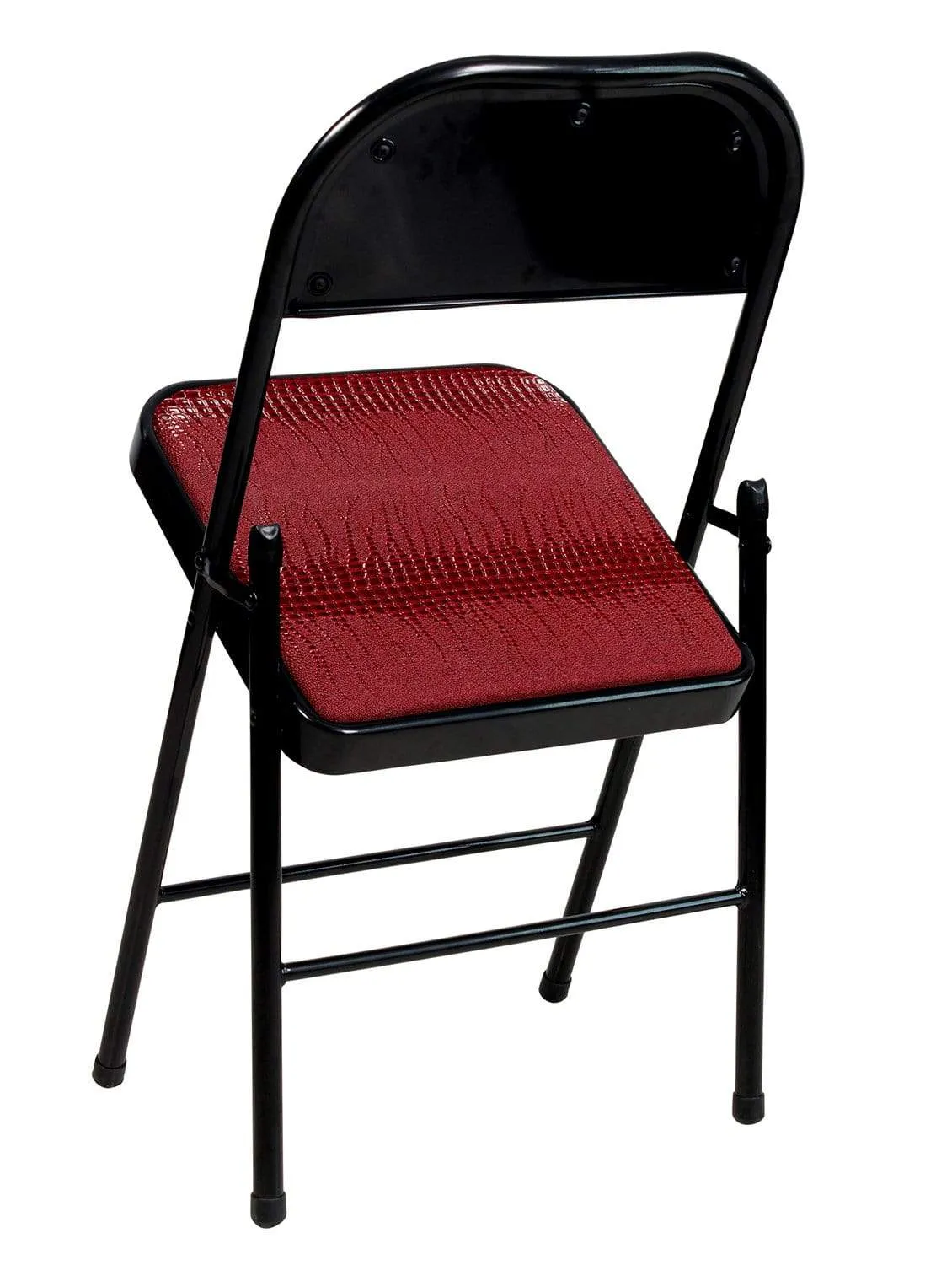 Padded Brown Metal Cafe /Kitchen/ Garden and Outdoor Folding Chair