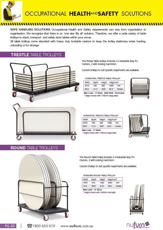 Platinum - 5ft Round Folding Banquet Tables