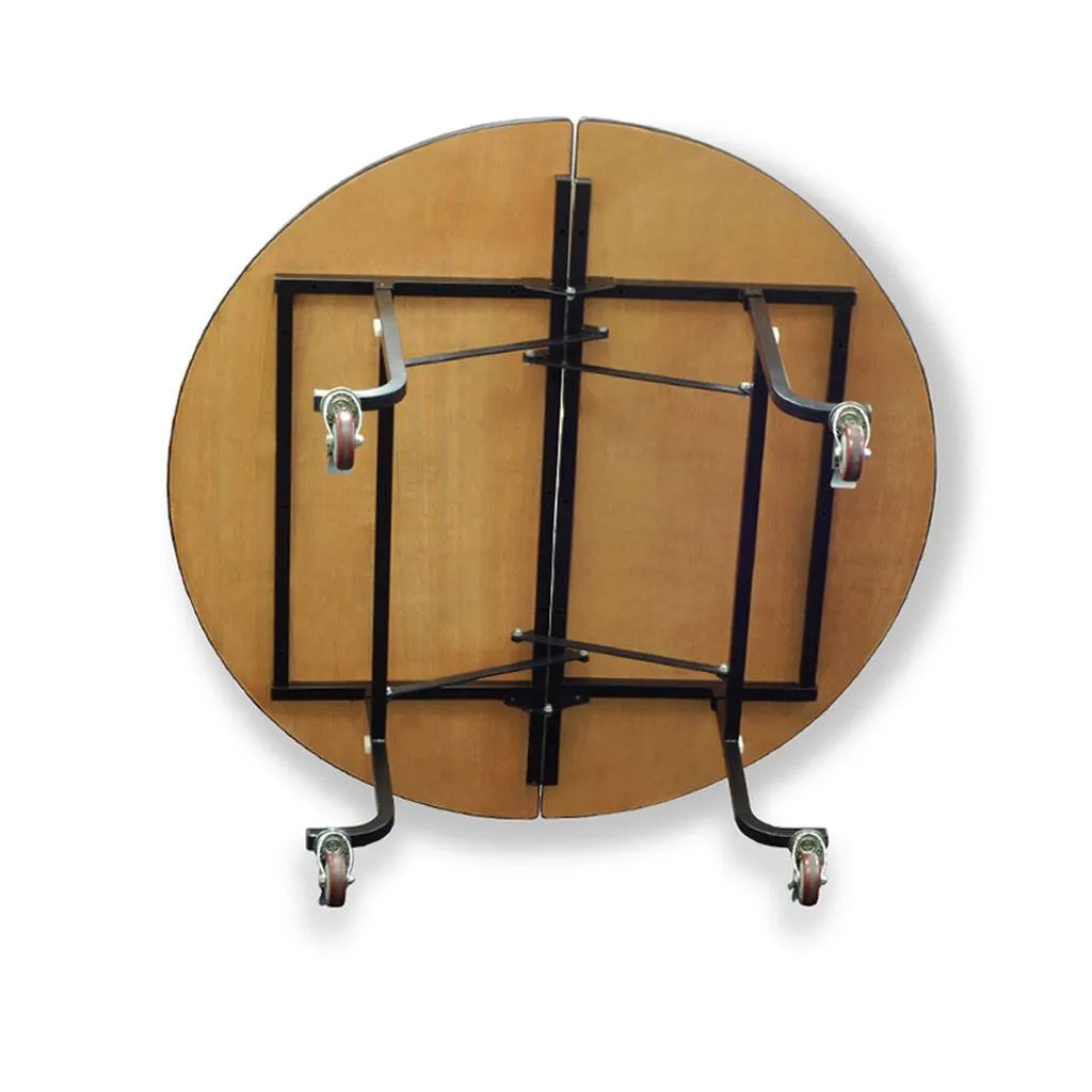 Platinum - 6ft Mobile Round Folding Banquet Tables