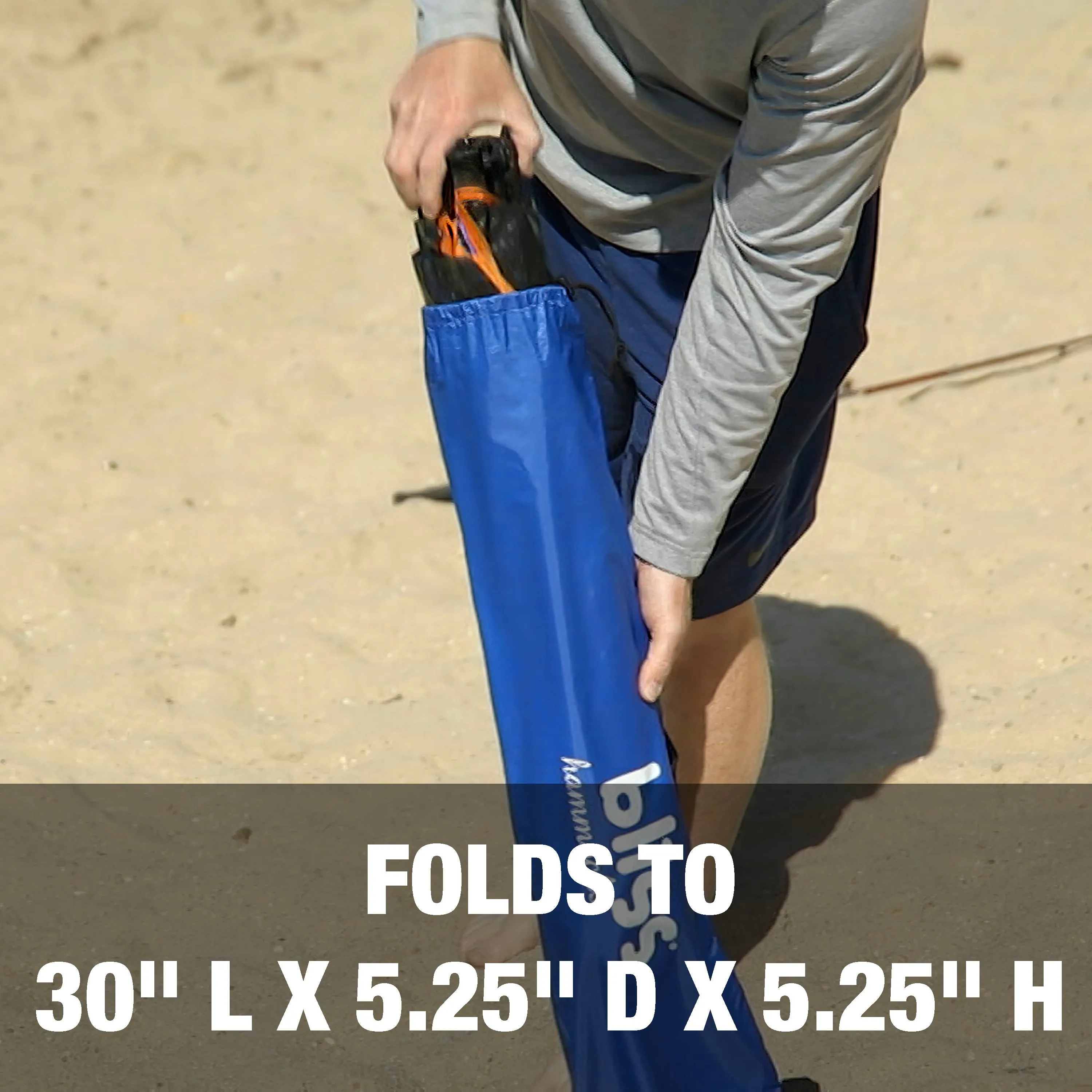 Pop-Up Beach Tent w/ Carrying Bag | Collapsible Design | Sun Protection & Weather Resistant