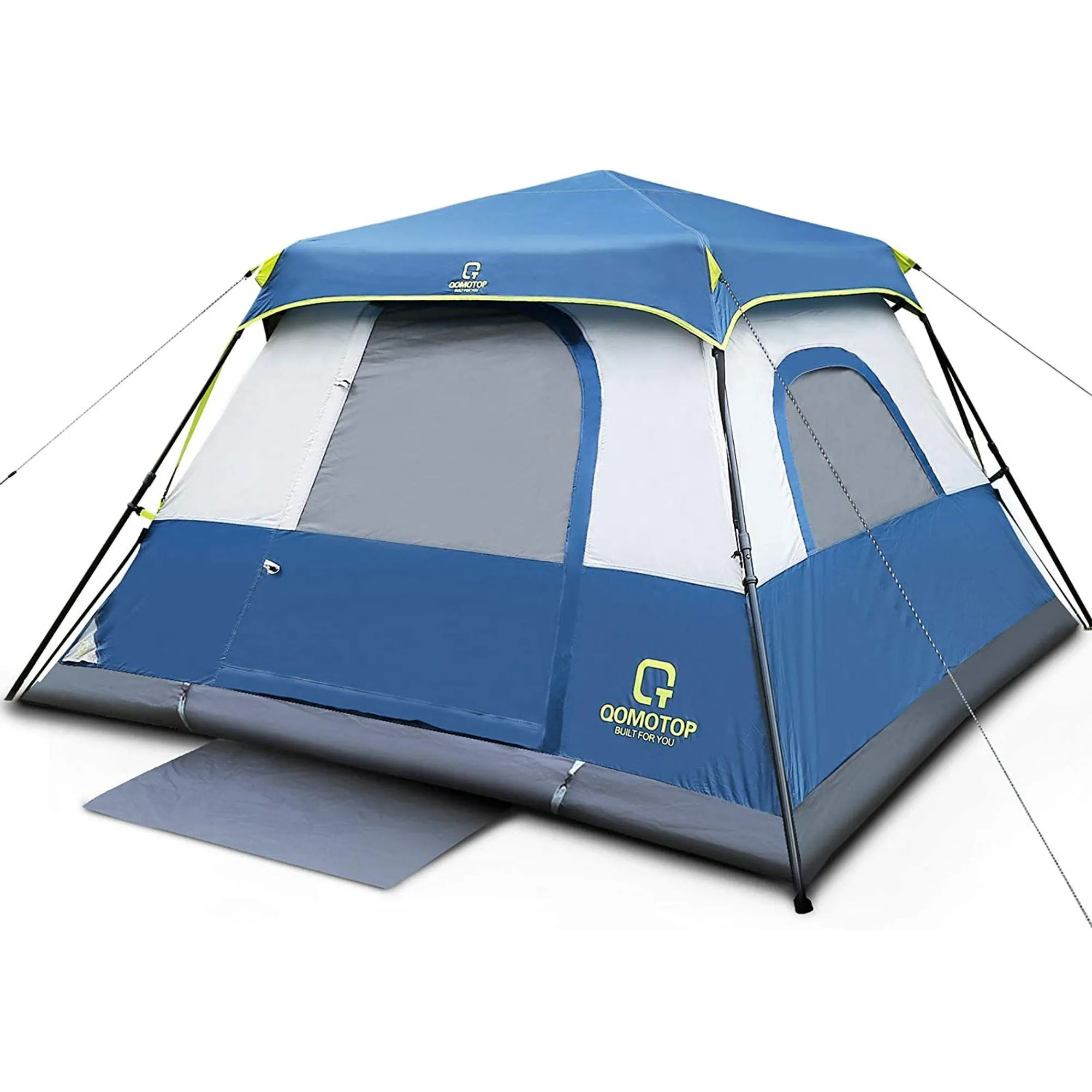 QOMOTOP 6 Person 60 Seconds Set Up Camping Tent