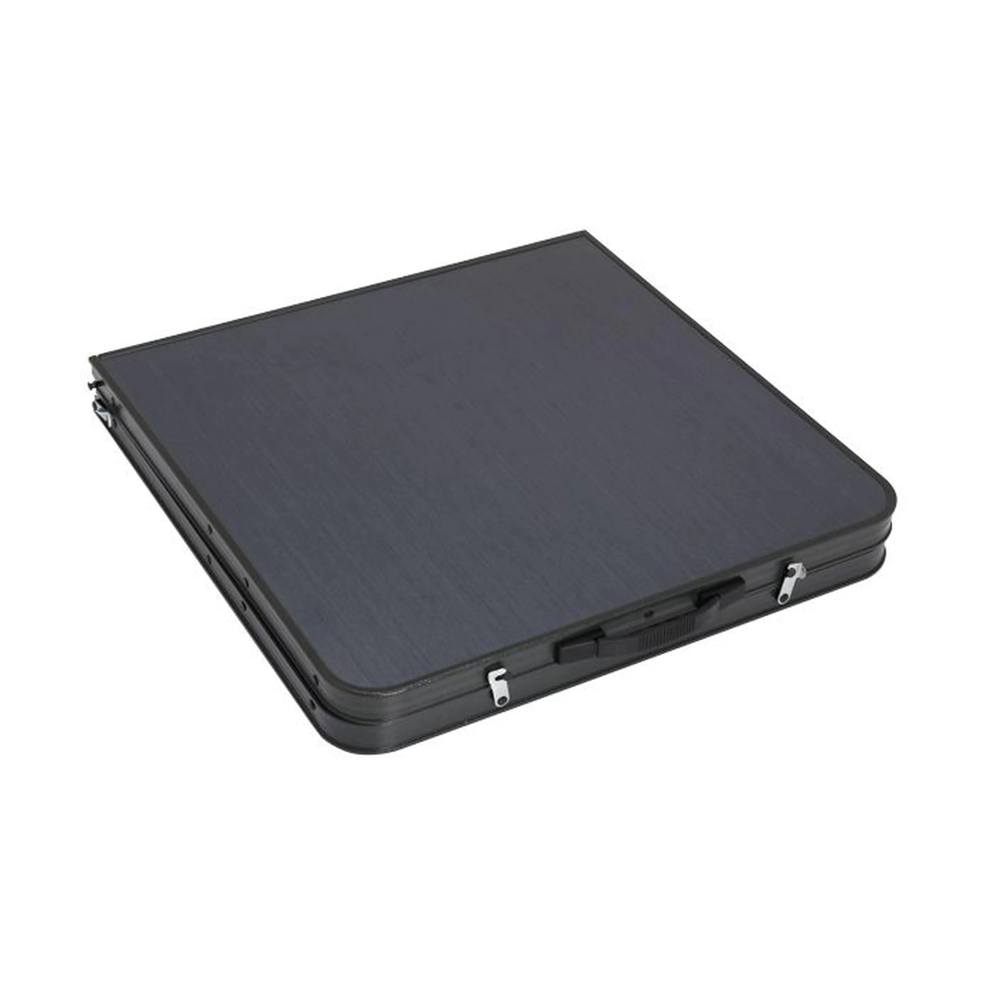 Quest Superlite Stow Folding Table Black
