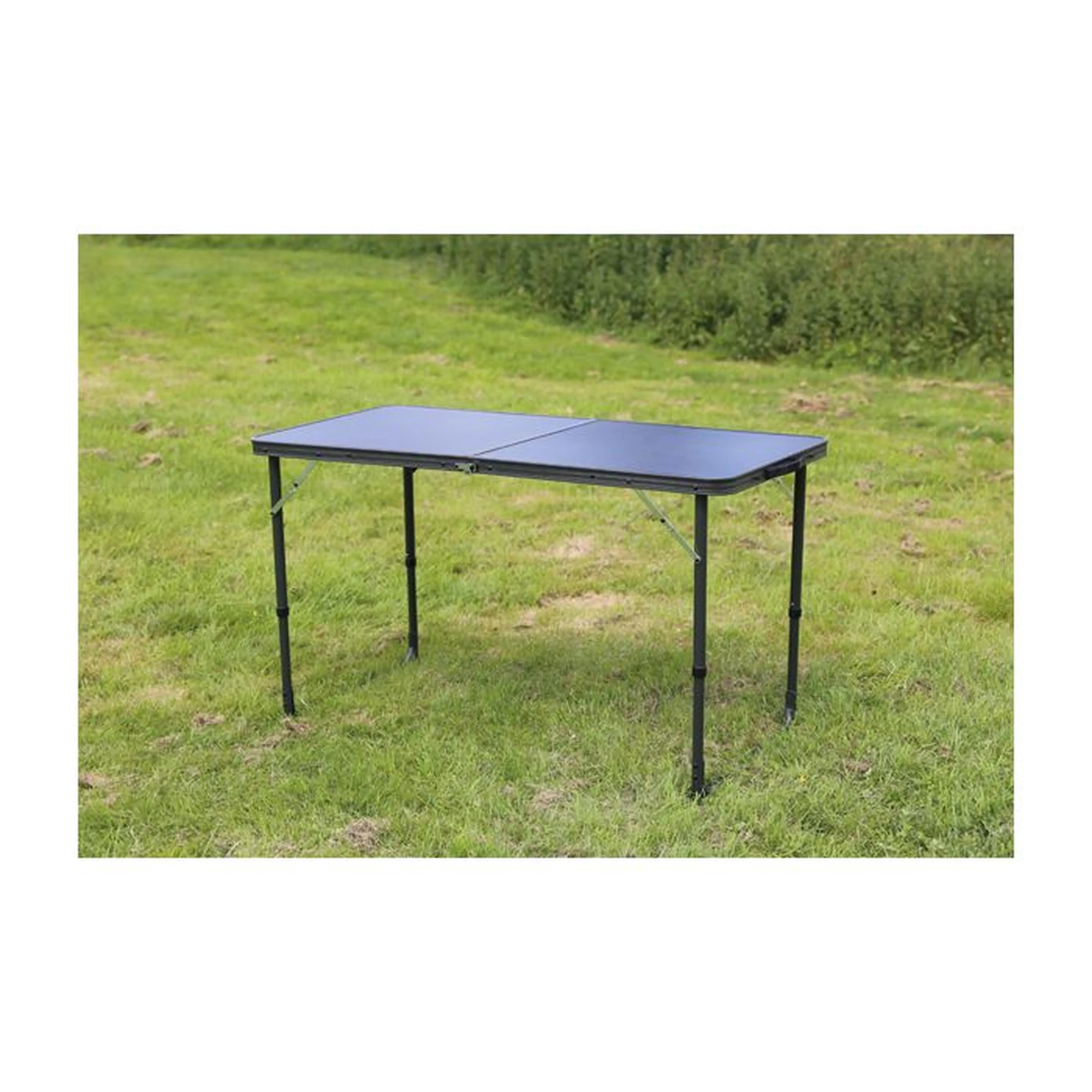 Quest Superlite Stow Folding Table Black