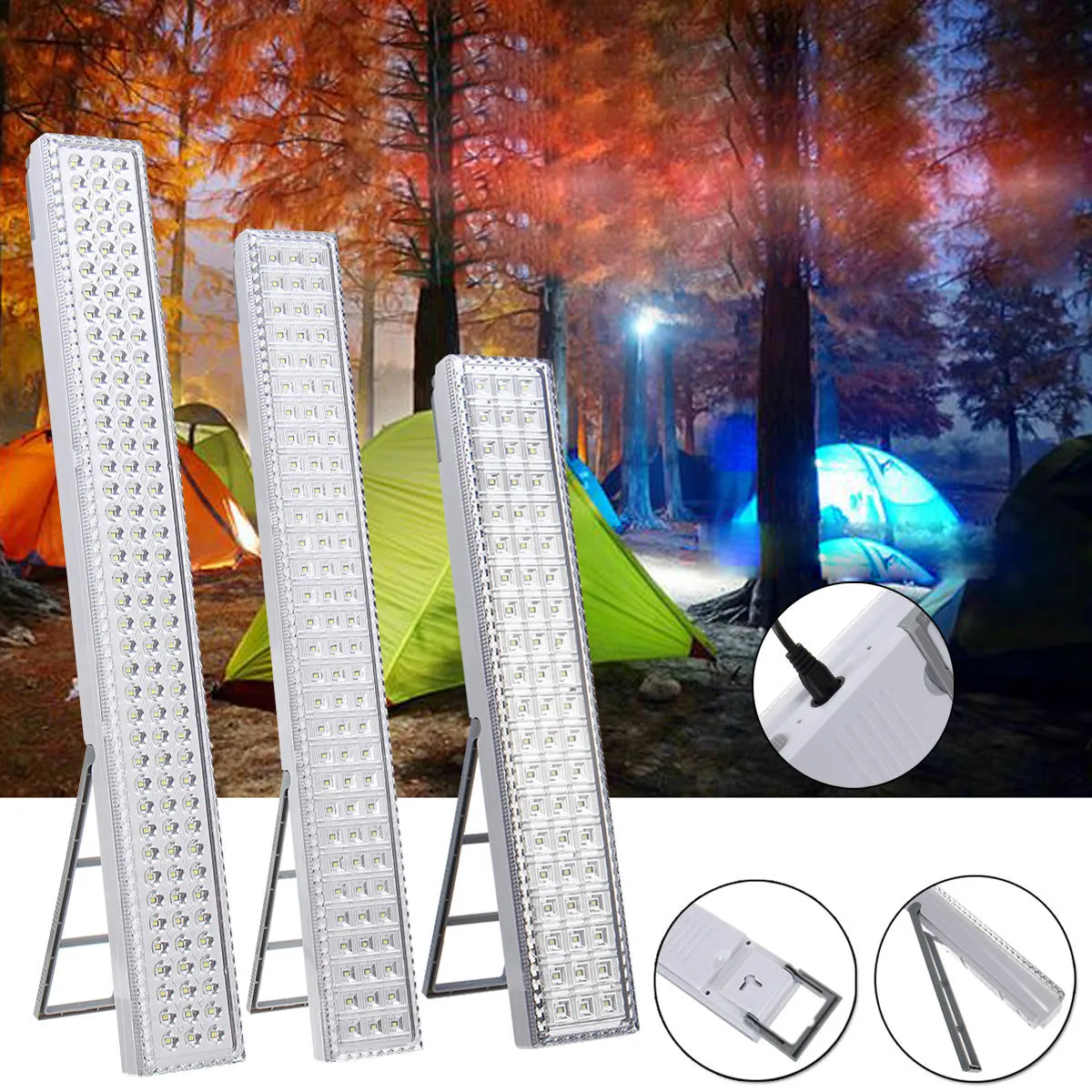 Rechargeable Portable LED Camping Lantern - Tent Light for Fishing & Outdoor Activities