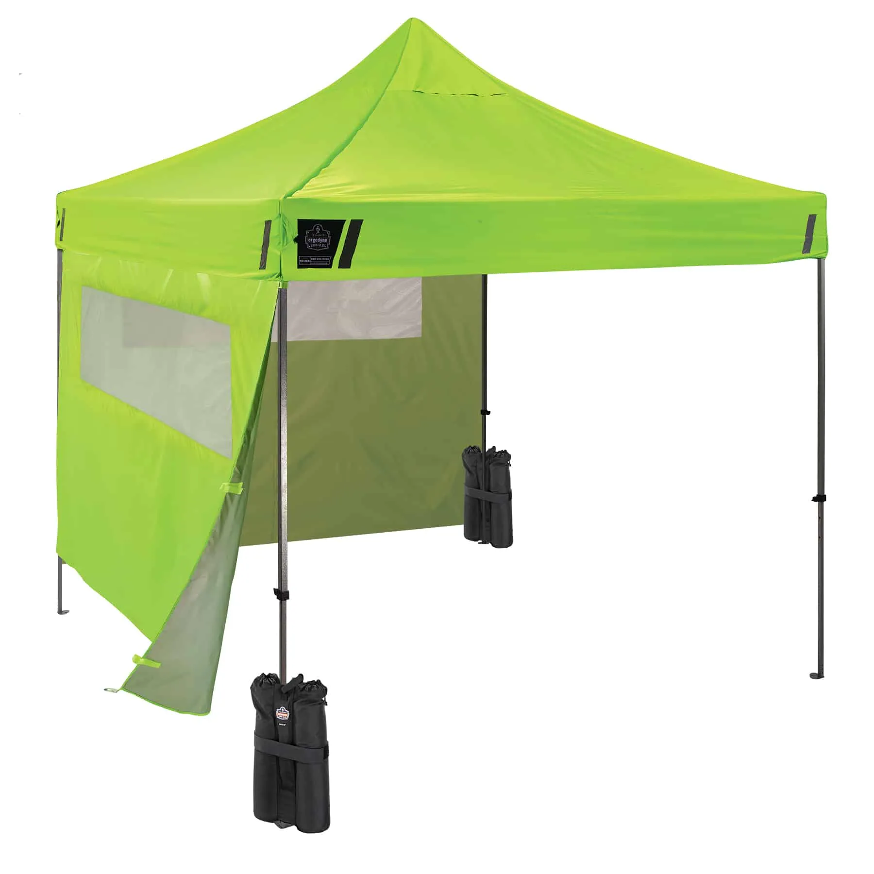 SHAX 6052 Heavy-Duty Pop-Up Tent Kit   Mesh Windows - 10ft x 10ft