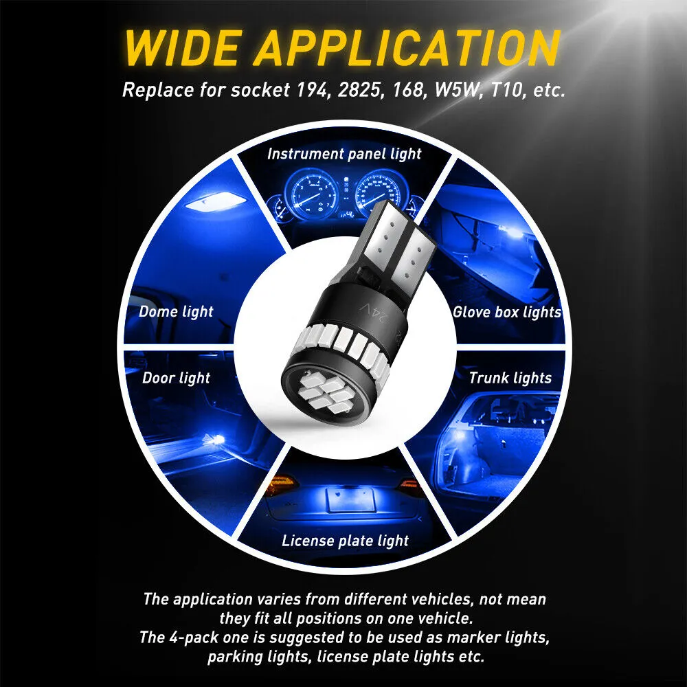 T-10 Led Light SMD 3014