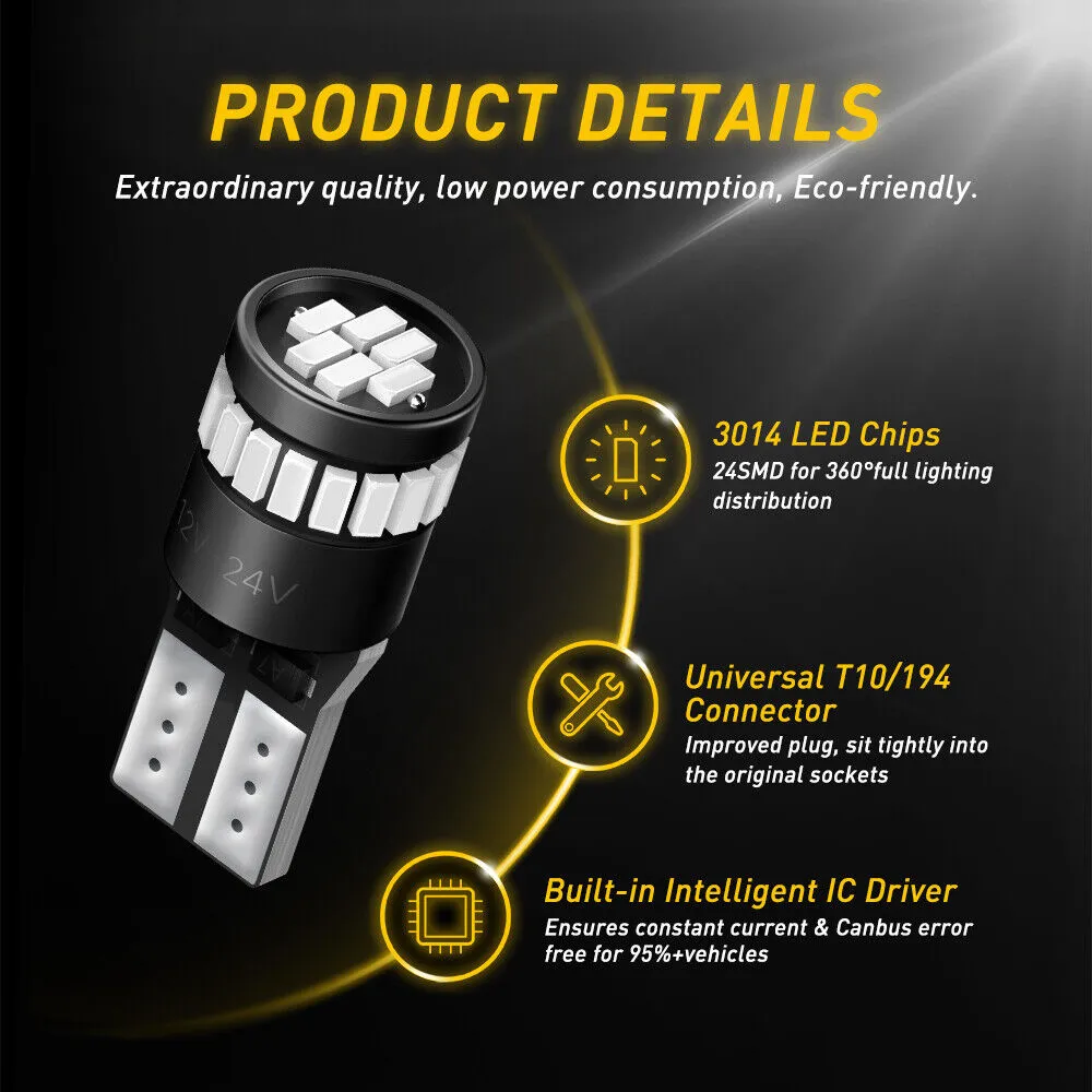 T-10 Led Light SMD 3014