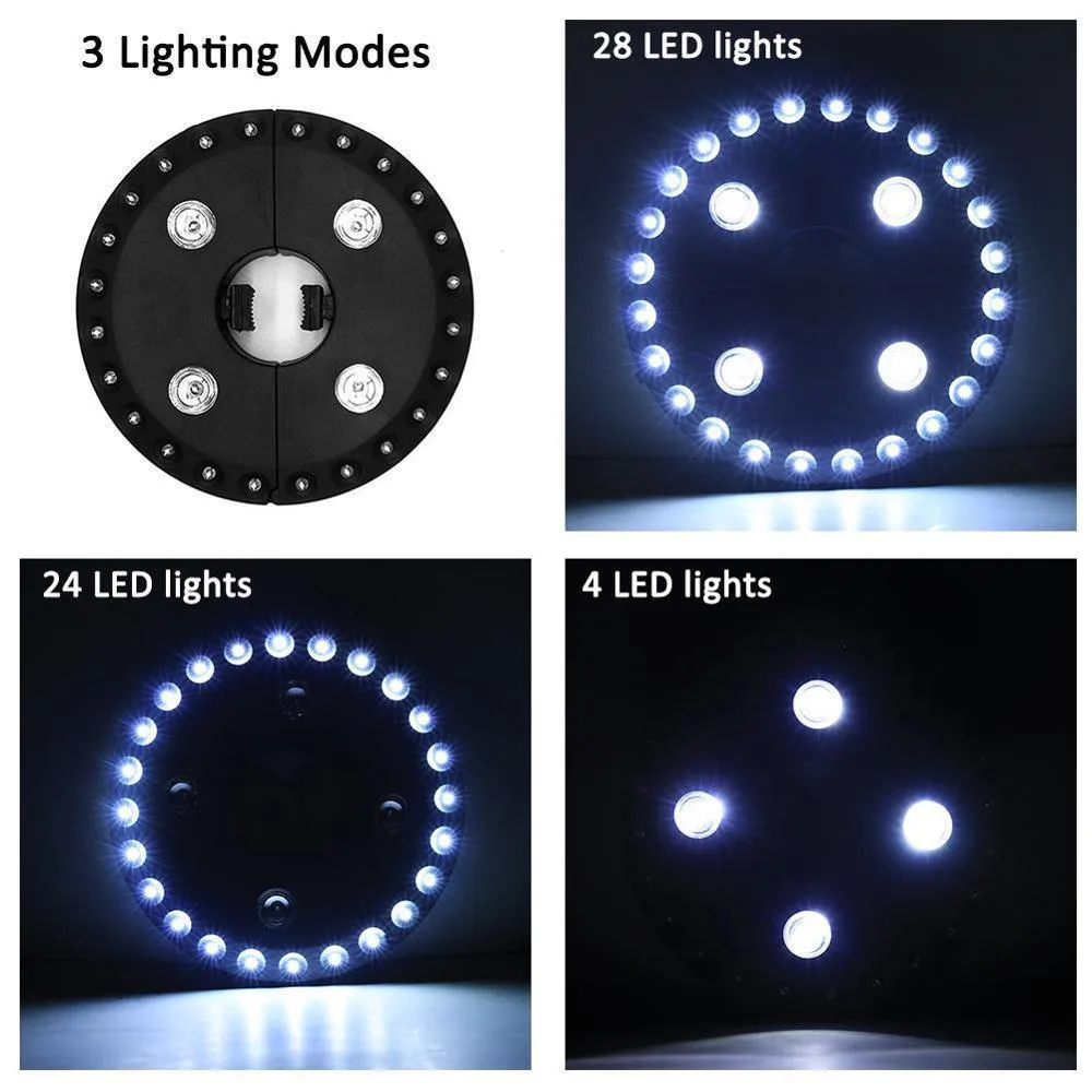 Tent Light illuminates your space during the night!