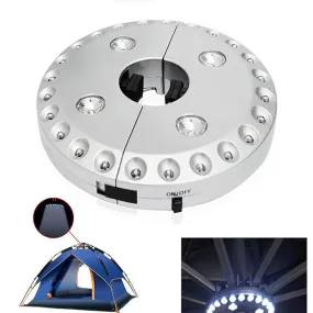 Tent Light illuminates your space during the night!