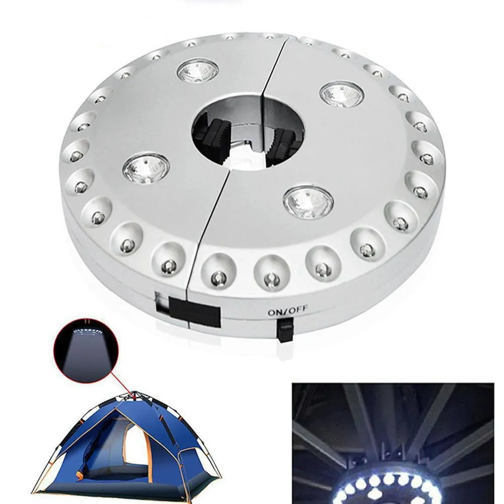 Tent Light illuminates your space during the night!