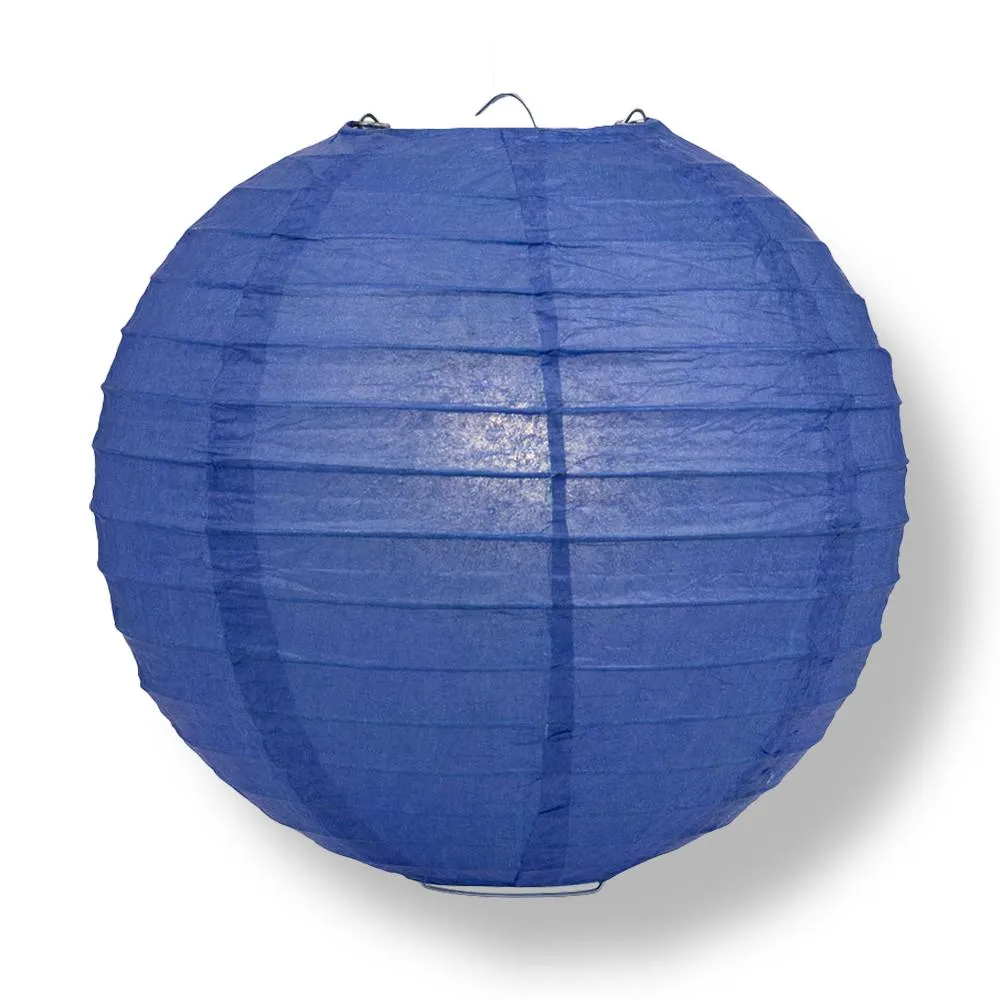 Texas Pro Baseball 14-inch Paper Lanterns 5pc Combo Party Pack - Red, Blue & White