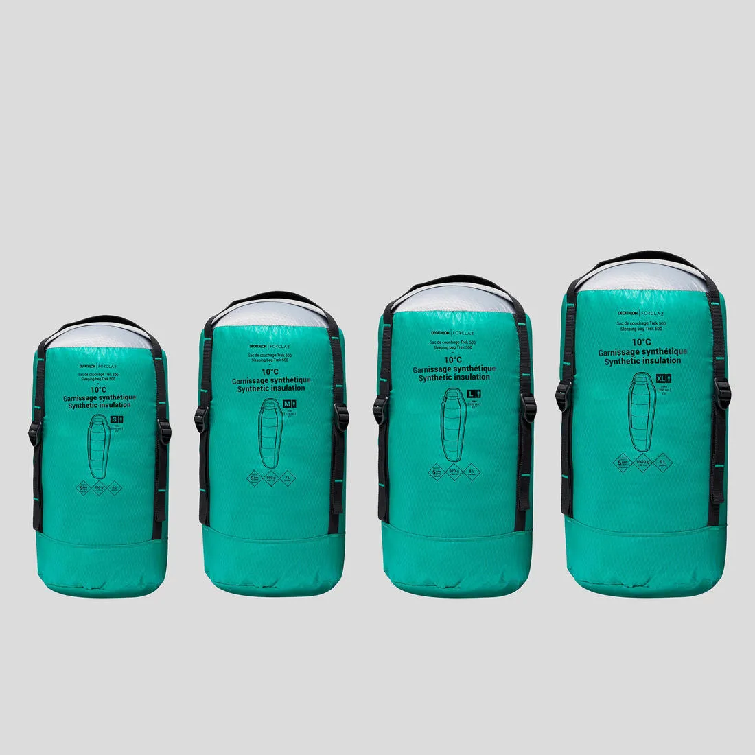 Trekking Sleeping Bag 10° - Trek 500